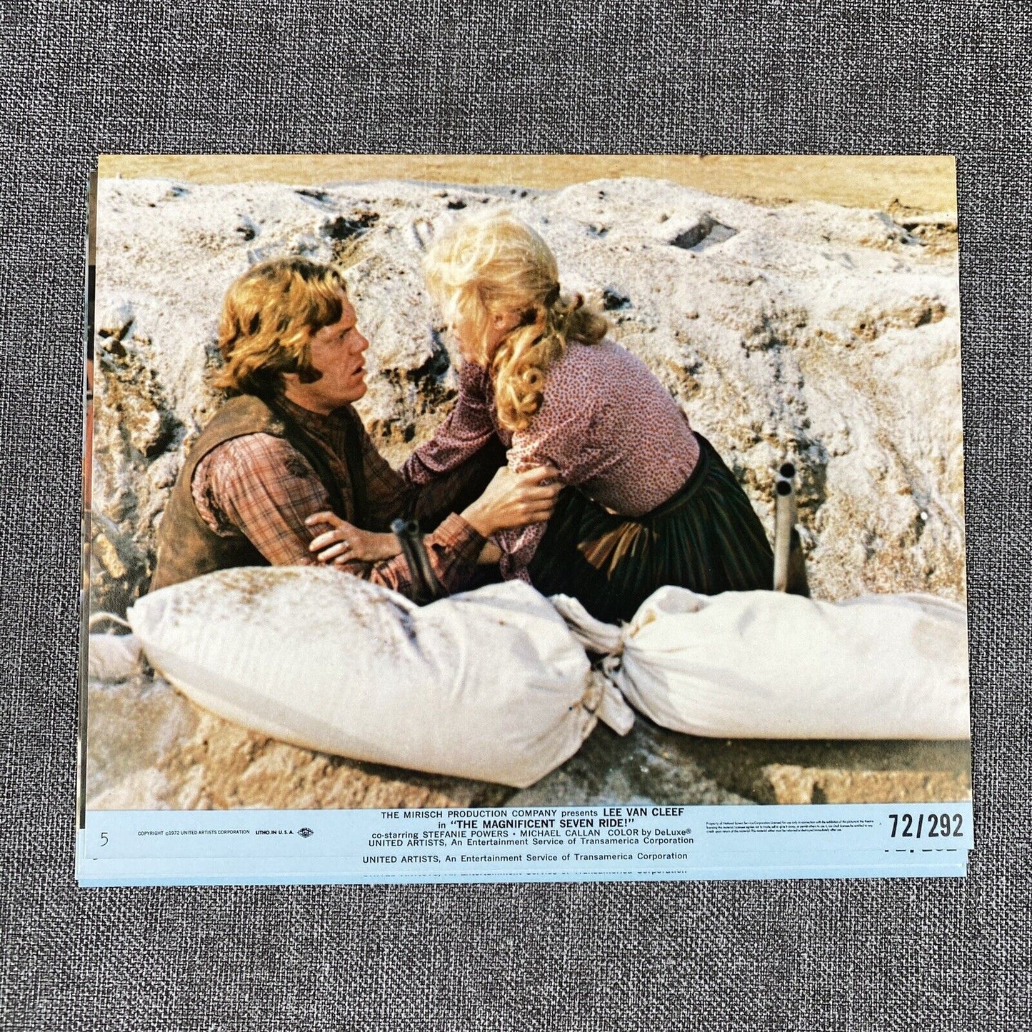 The Magnificent Seven Ride Movie Photo Still LOT Lee Van Cleef Stephanie Powers