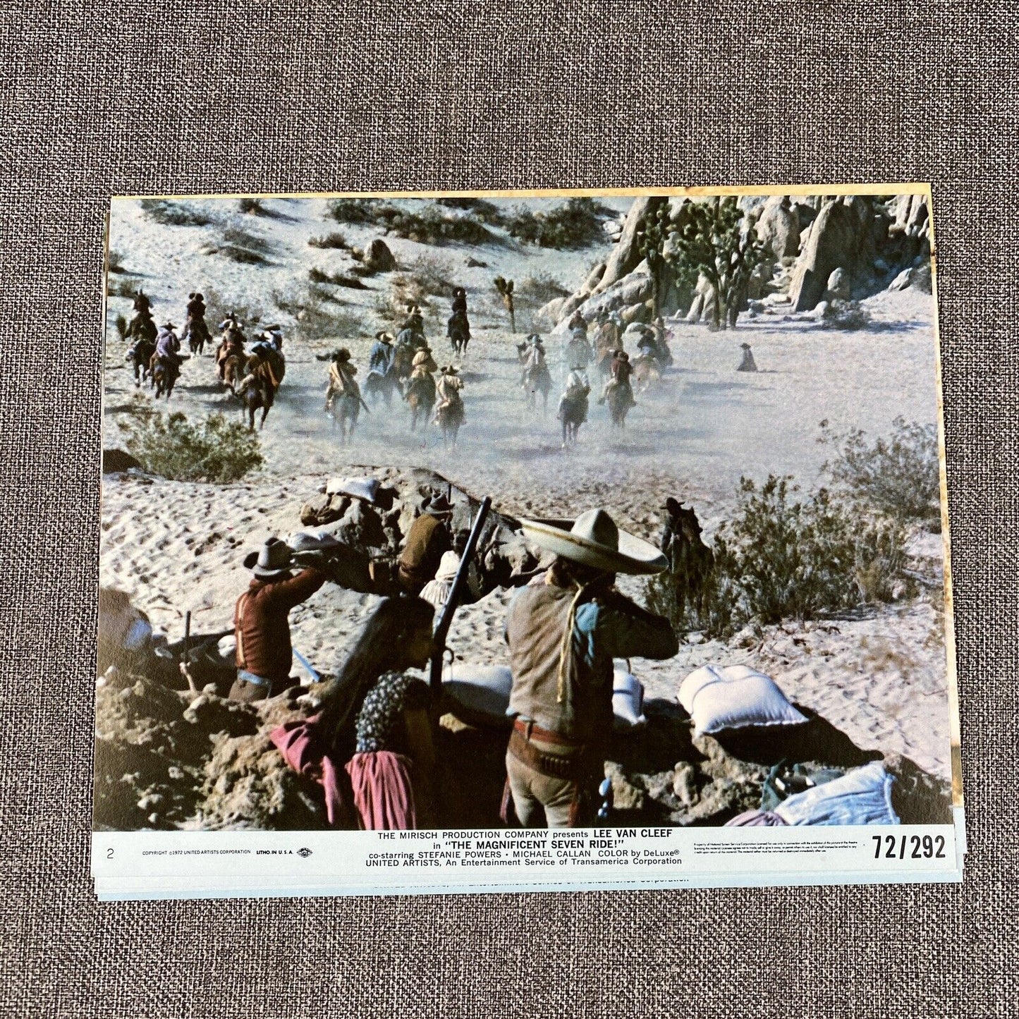 The Magnificent Seven Ride Movie Photo Still LOT Lee Van Cleef Stephanie Powers