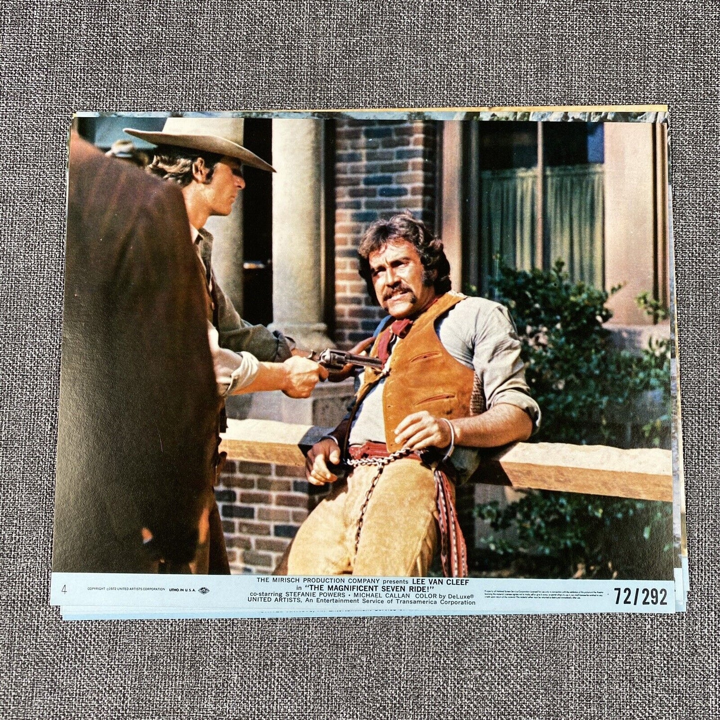 The Magnificent Seven Ride Movie Photo Still LOT Lee Van Cleef Stephanie Powers