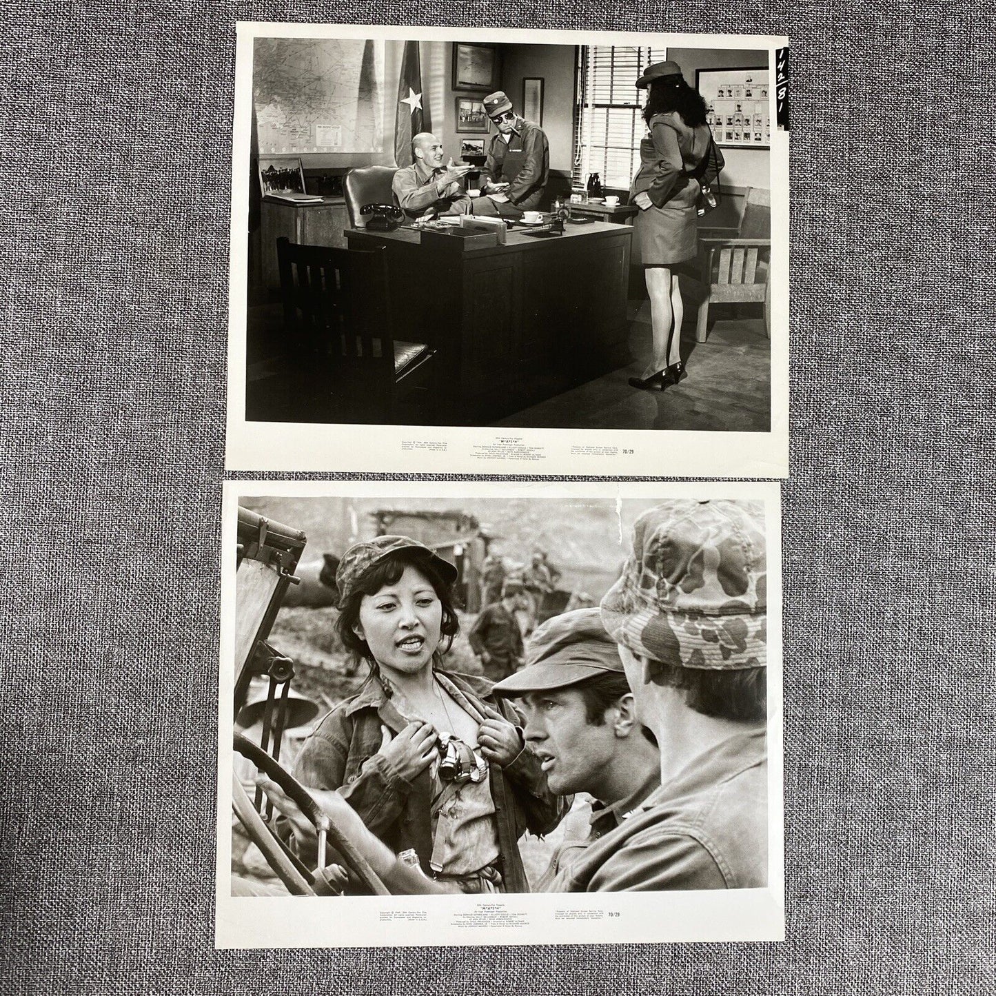 Mash Movie Photo LOT Staring Stars Donald Sutherland Elliott Gould Tom Skerr