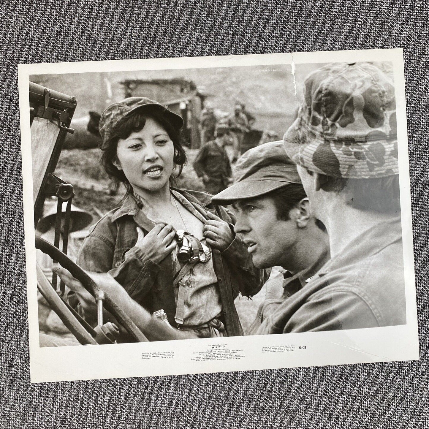 Mash Movie Photo LOT Staring Stars Donald Sutherland Elliott Gould Tom Skerr