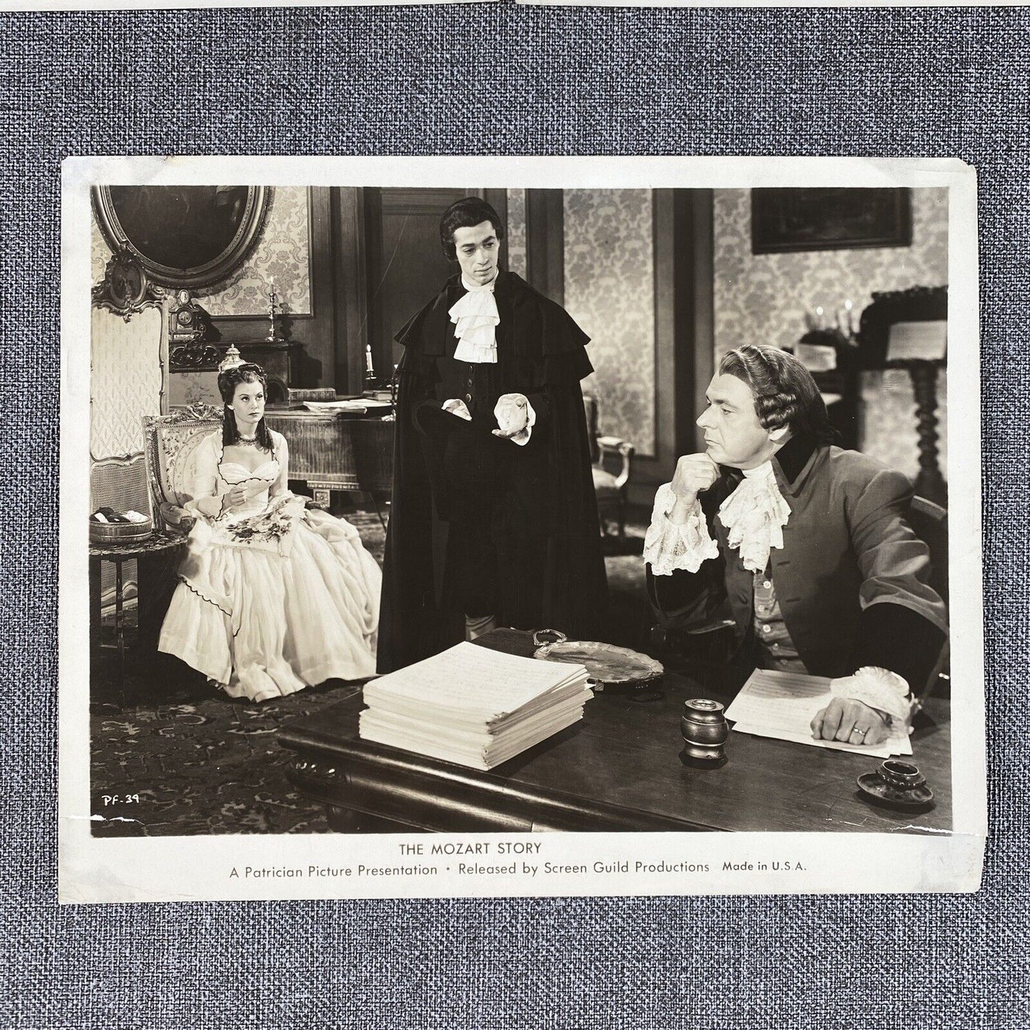 The Mozart Story 1948 Movie Photo Still LOT Hans Hold Winnie Markus READ