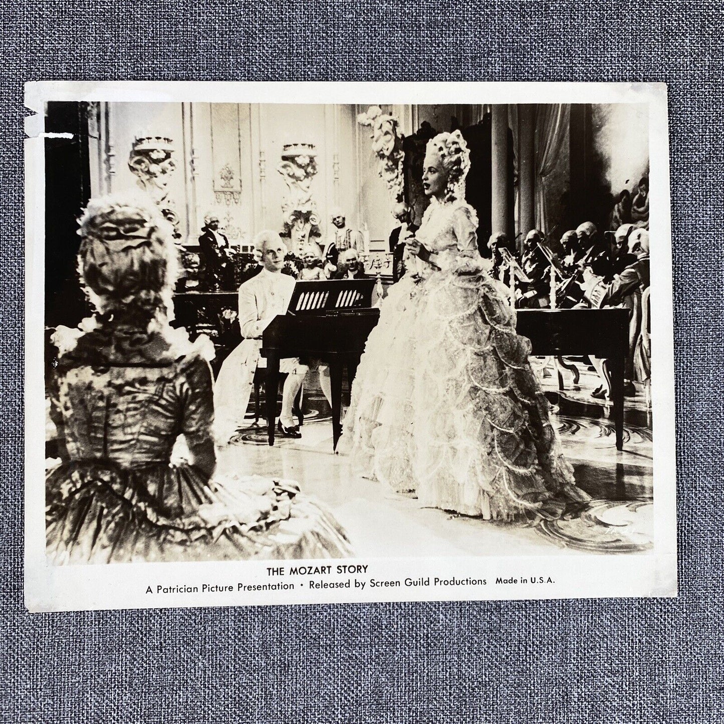 The Mozart Story 1948 Movie Photo Still LOT Hans Hold Winnie Markus READ