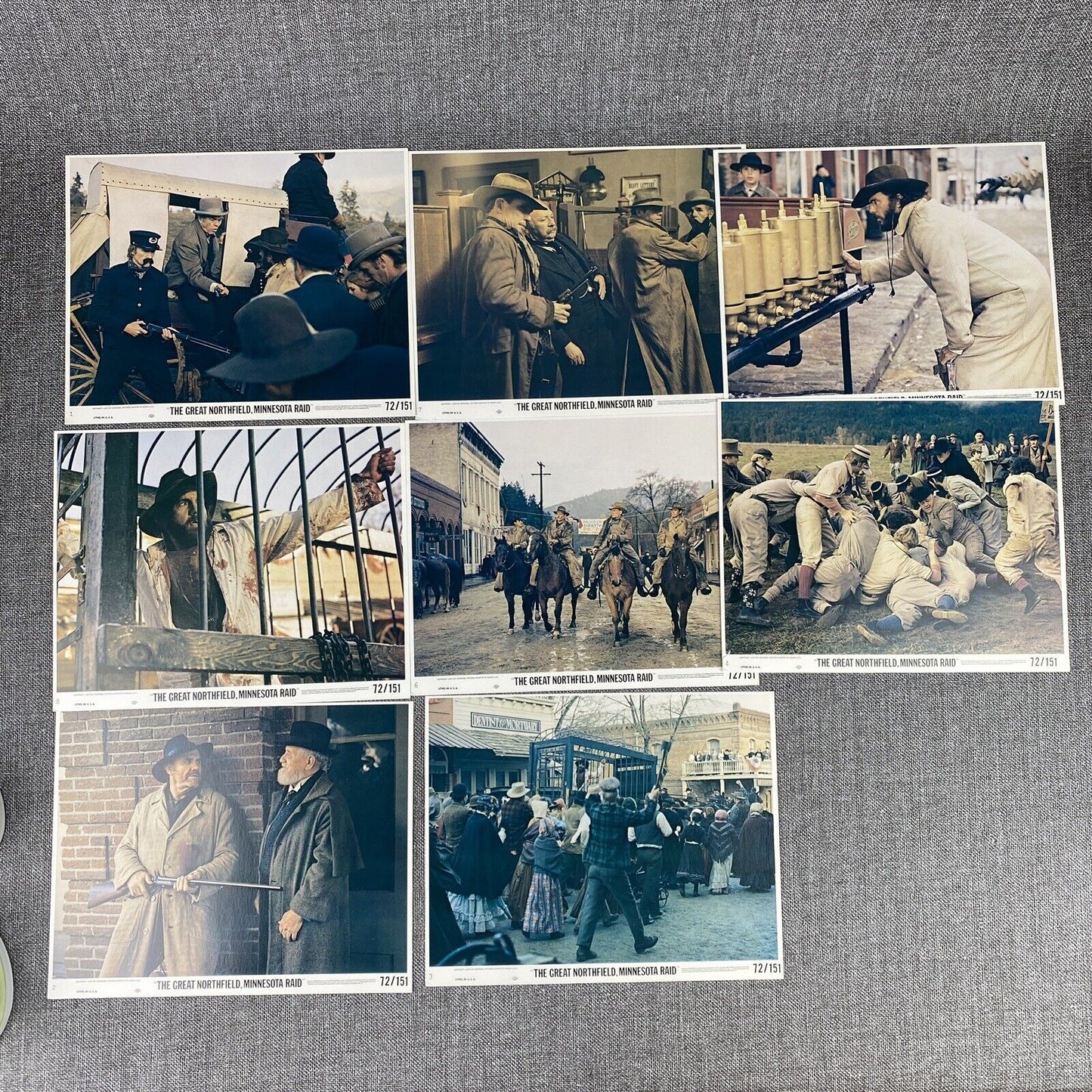 The Great NorthField Minnesota Raid 1972 Stills Robert Duvall Cliff Robertson
