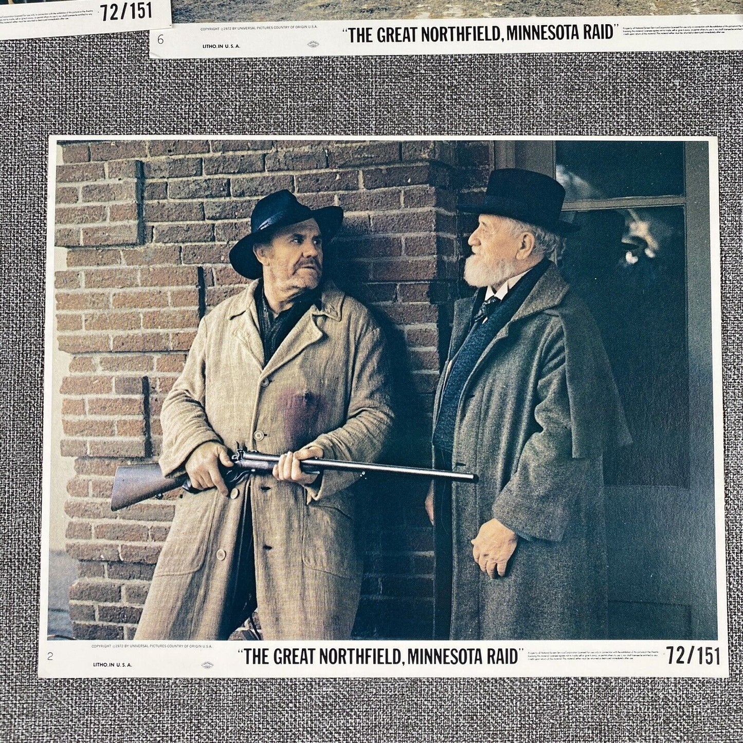 The Great NorthField Minnesota Raid 1972 Stills Robert Duvall Cliff Robertson