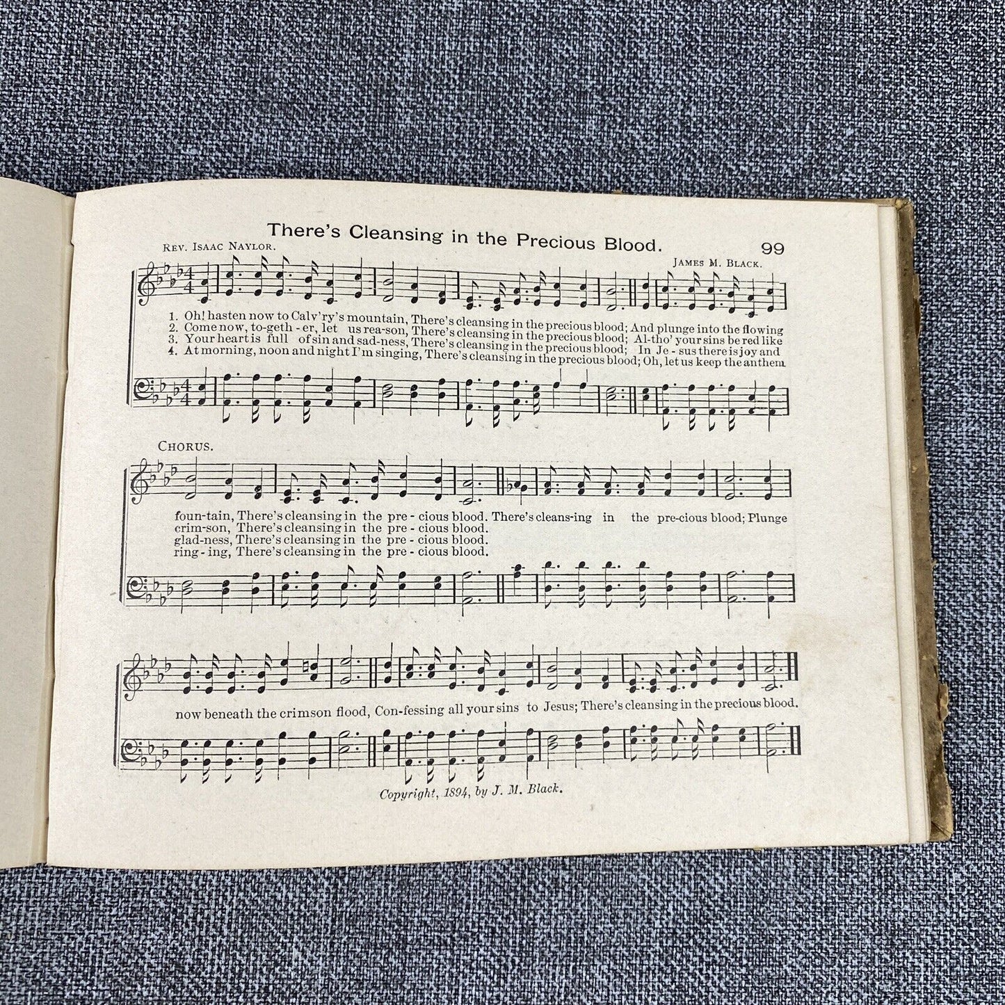 2-Antique Hymns Fair as Morning Sunday School Kindly Light 1891 Religious Music