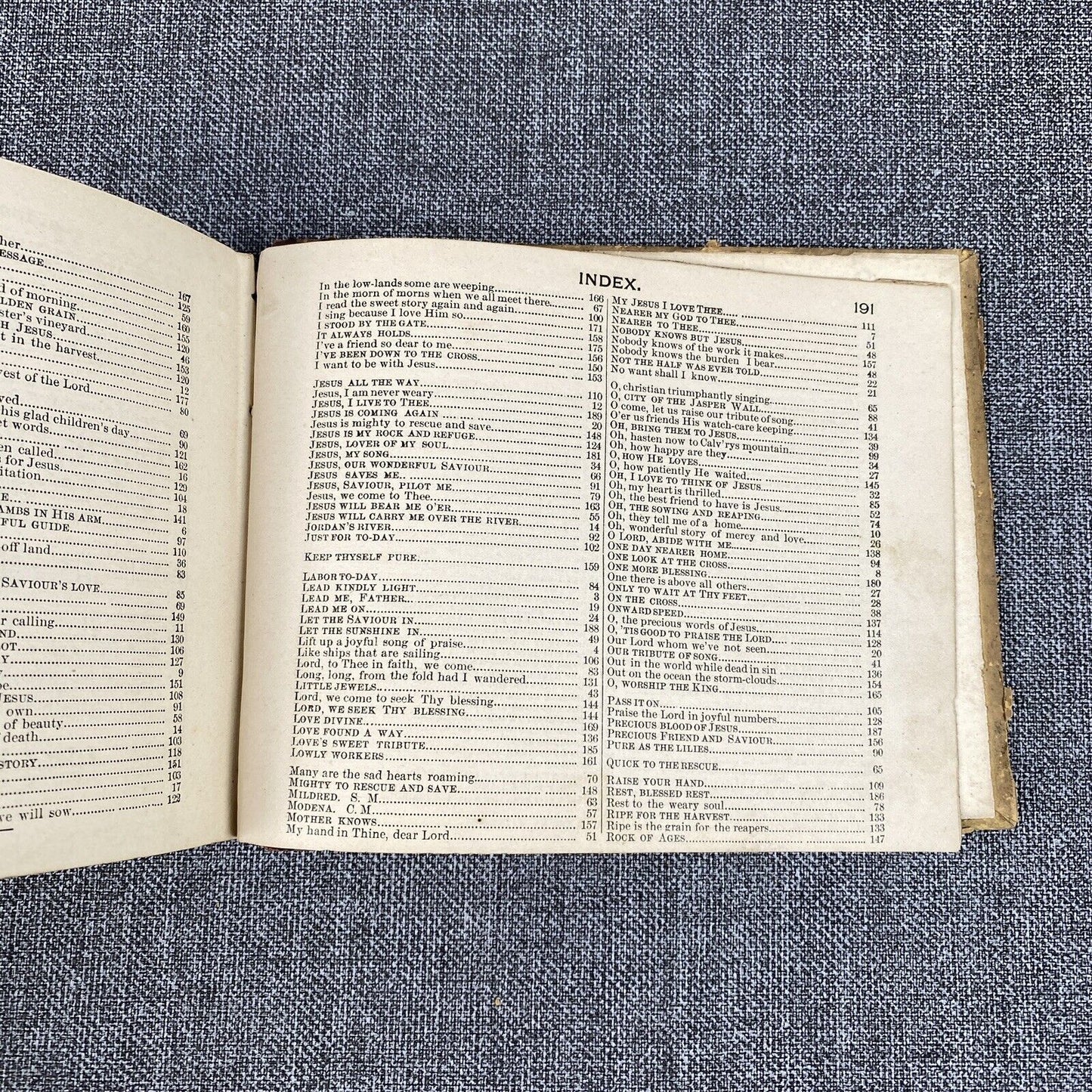 2-Antique Hymns Fair as Morning Sunday School Kindly Light 1891 Religious Music