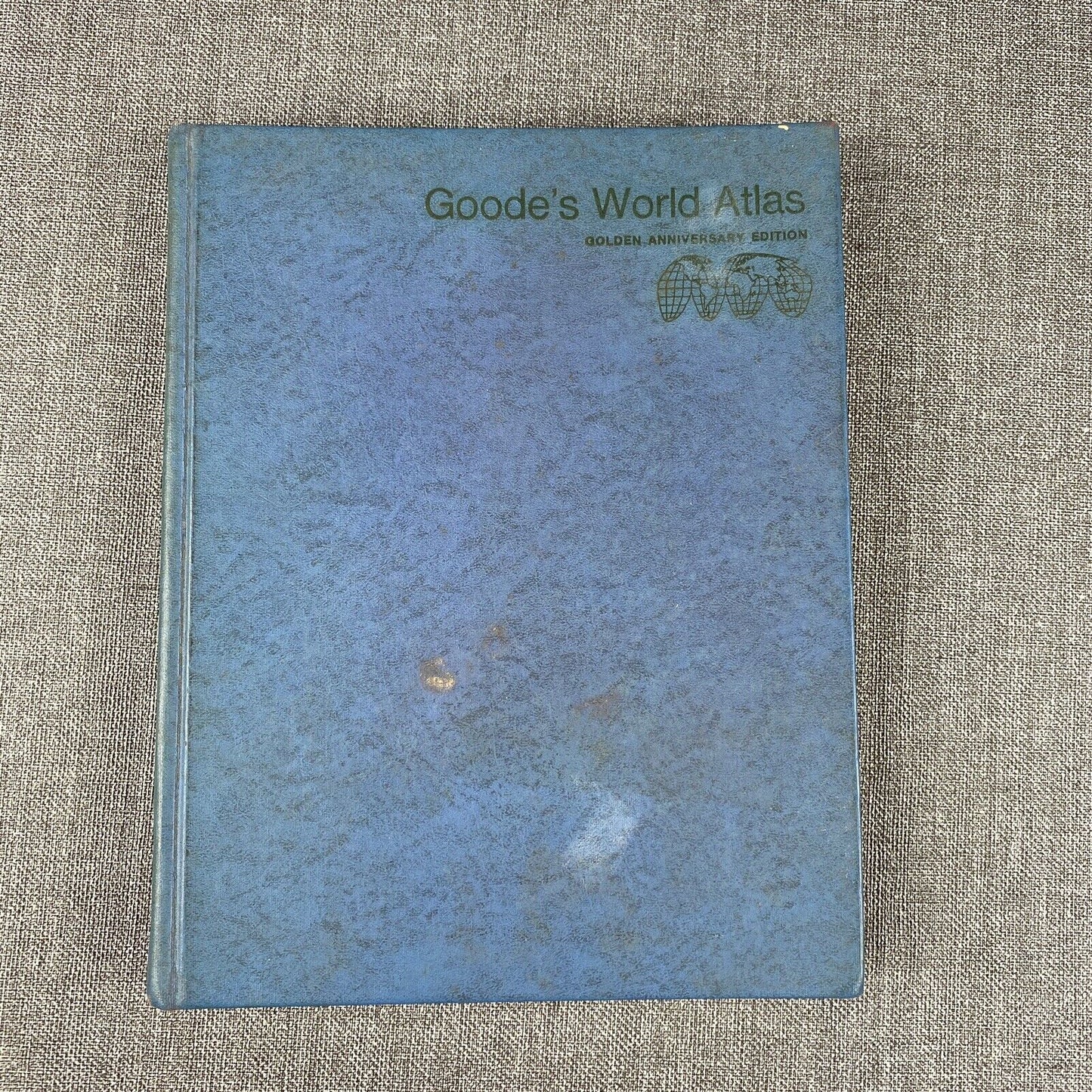 Goode's World Atlas Golden Anniversary Print 1974 Rand Mcnally Illust