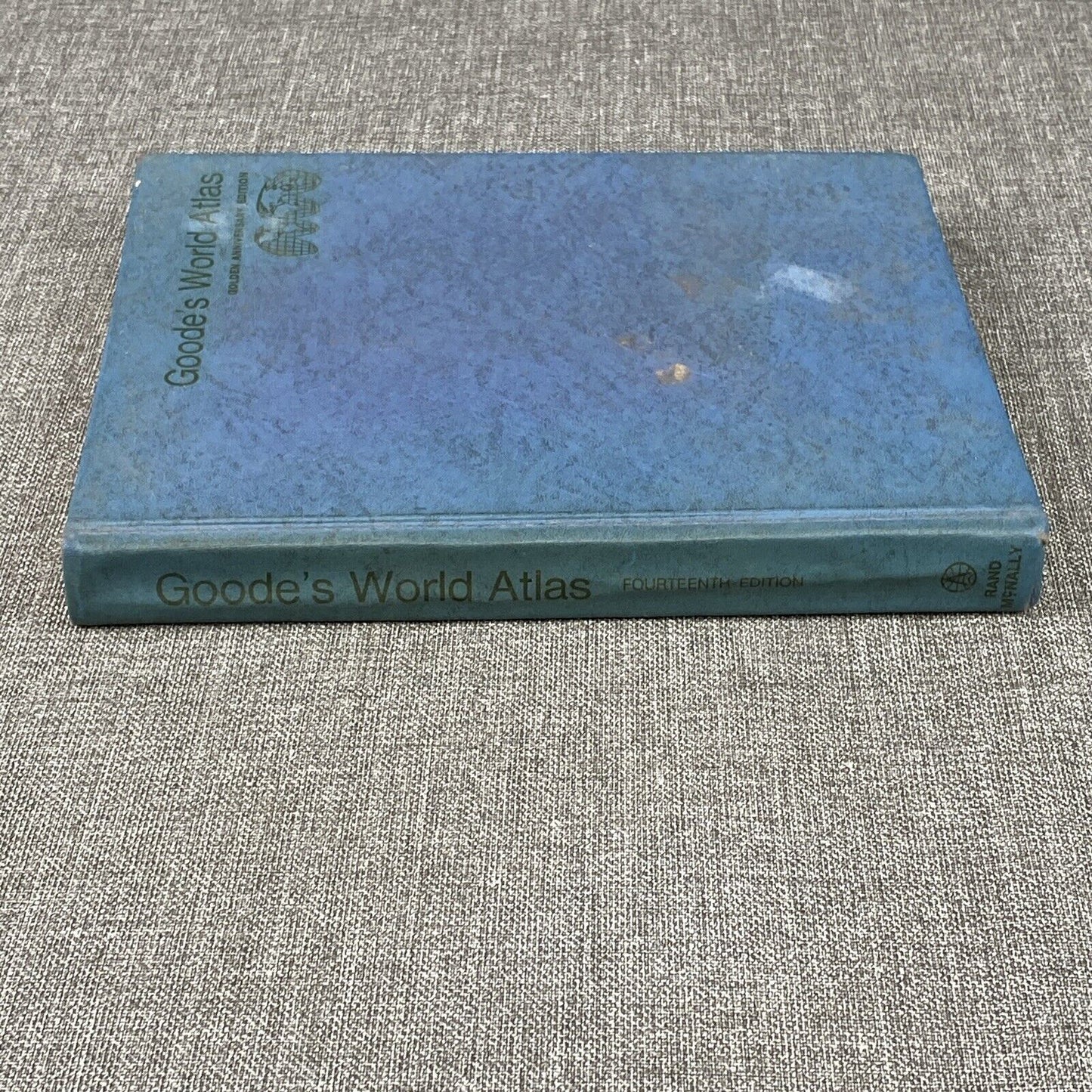 Goode's World Atlas Golden Anniversary Print 1974 Rand Mcnally Illust