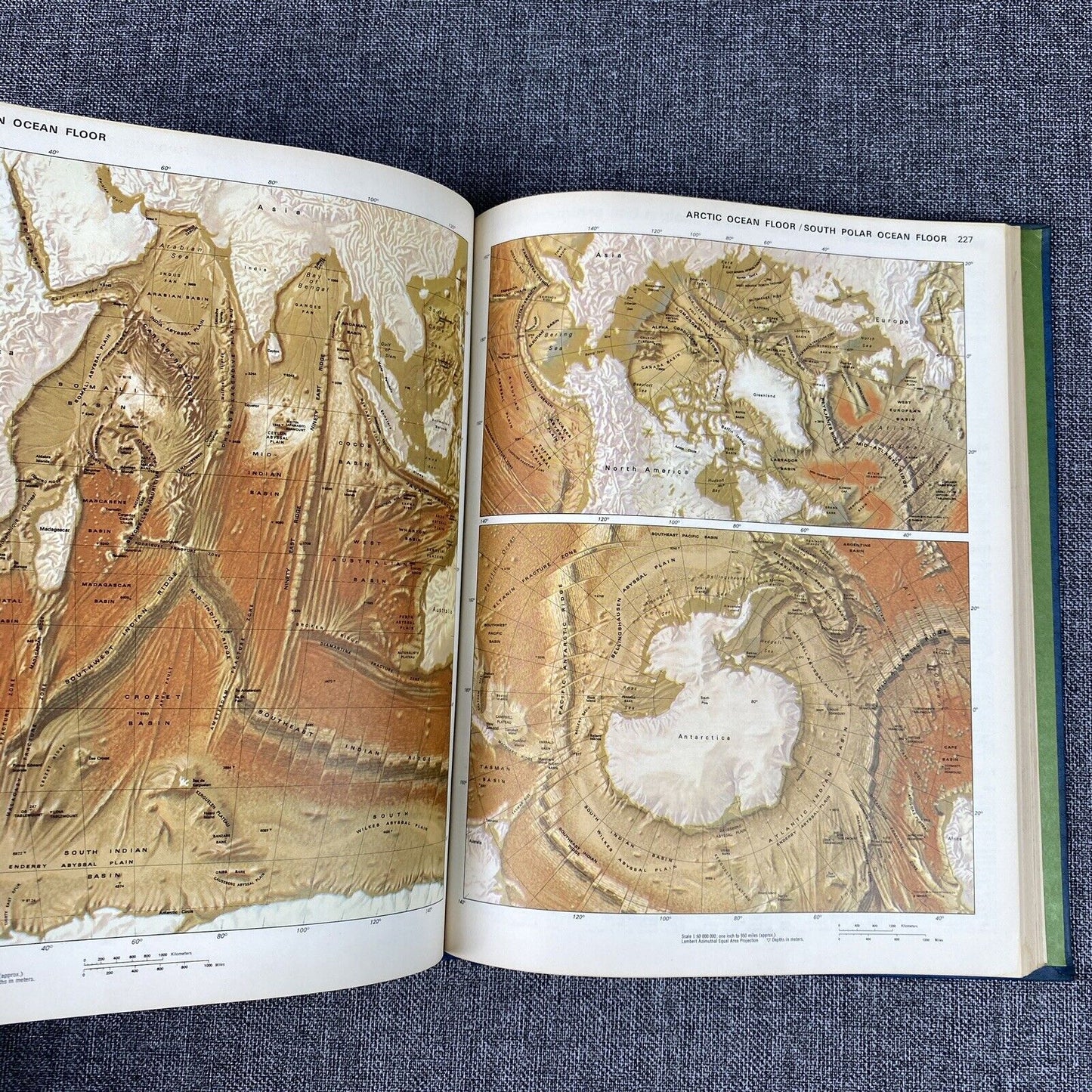 Goode's World Atlas Golden Anniversary Print 1974 Rand Mcnally Illust