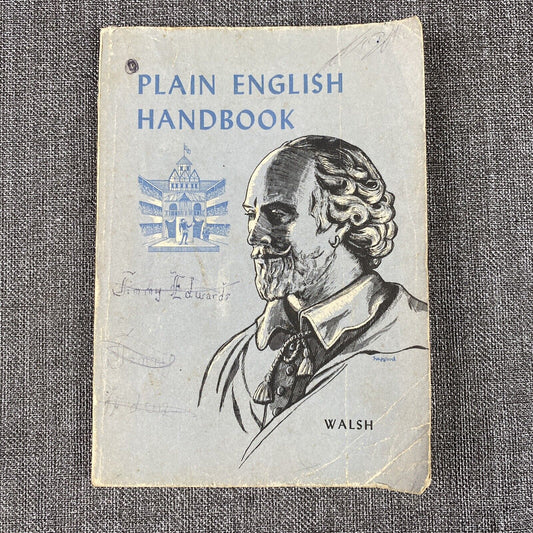 1966 Plain English Handbook - Paperback By Walsh, J Martyn