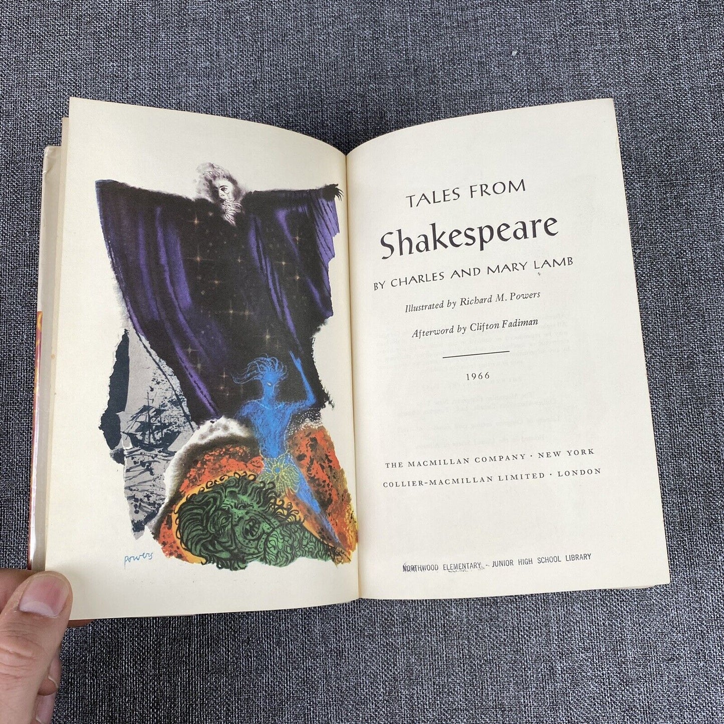 Tales from Shakespeare by Charles and Mary Lamb 1966 MacMillan