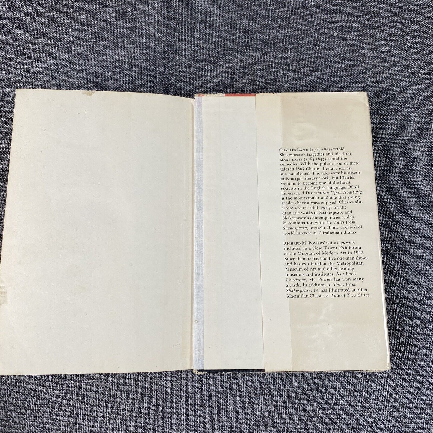 Tales from Shakespeare by Charles and Mary Lamb 1966 MacMillan
