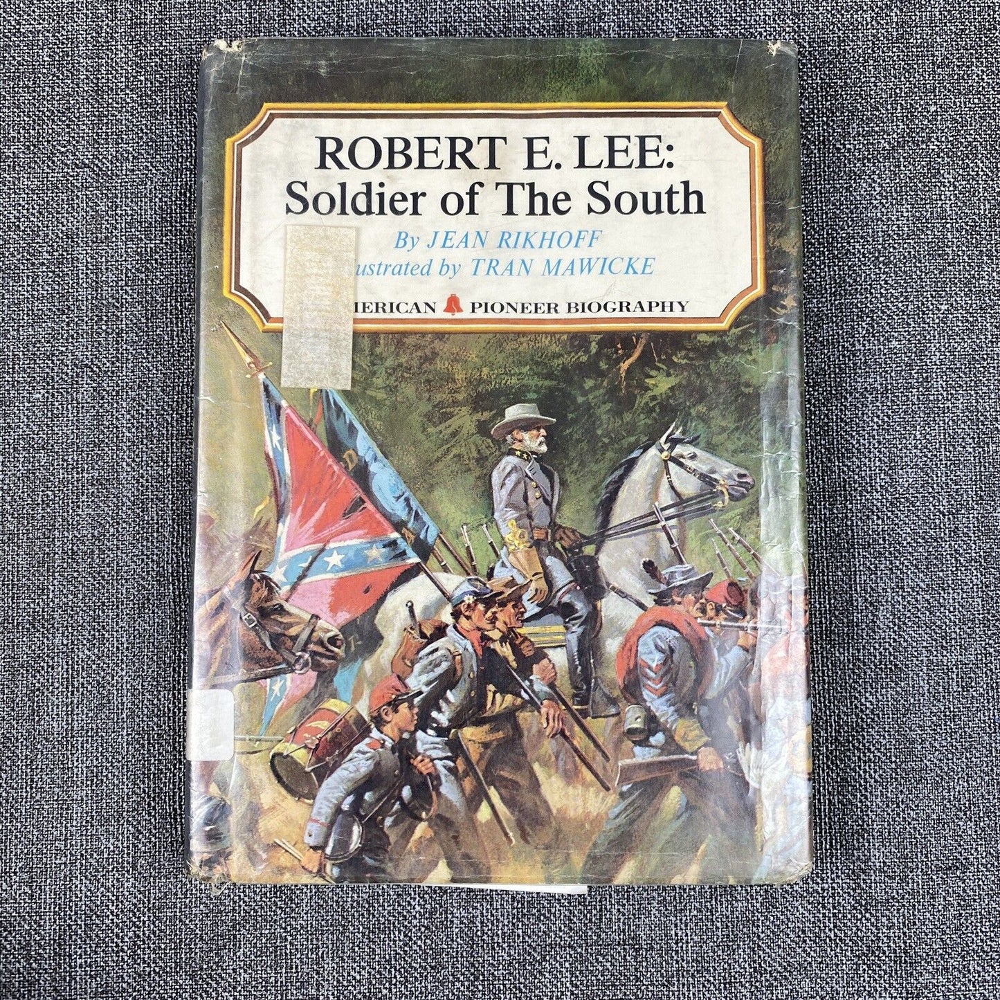 Robert E Lee Soldier of the South HB by Jean Rikhoff 1968