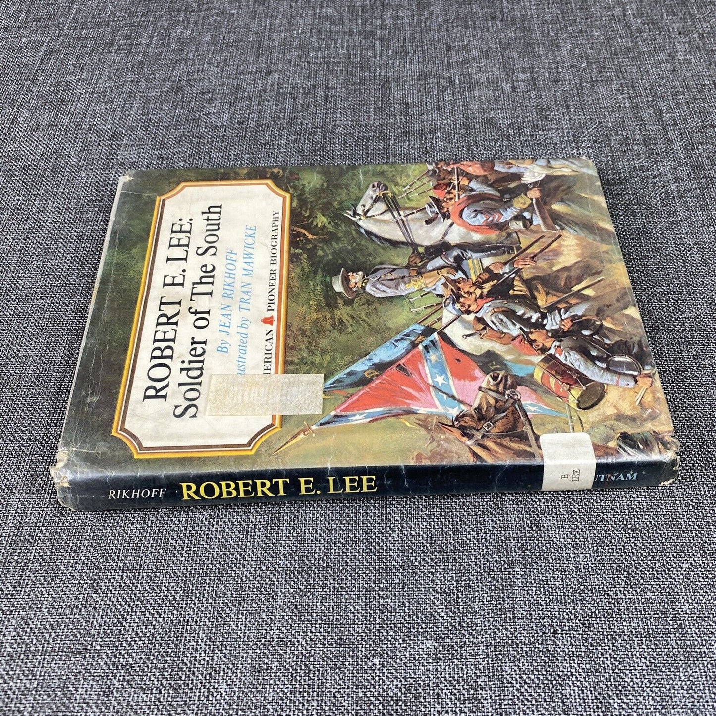Robert E Lee Soldier of the South HB by Jean Rikhoff 1968