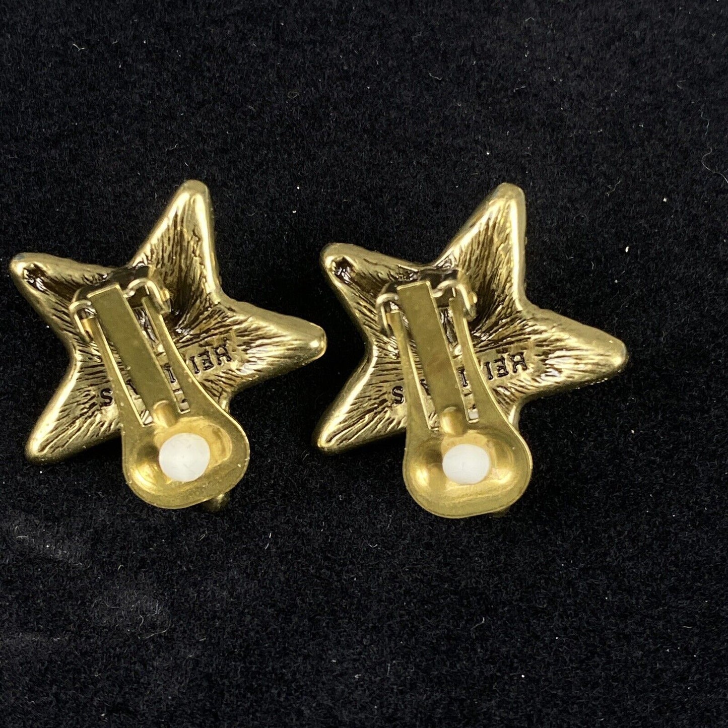 Heidi Daus Crystal Star & Faux Pearl Necklace & Earrings Set