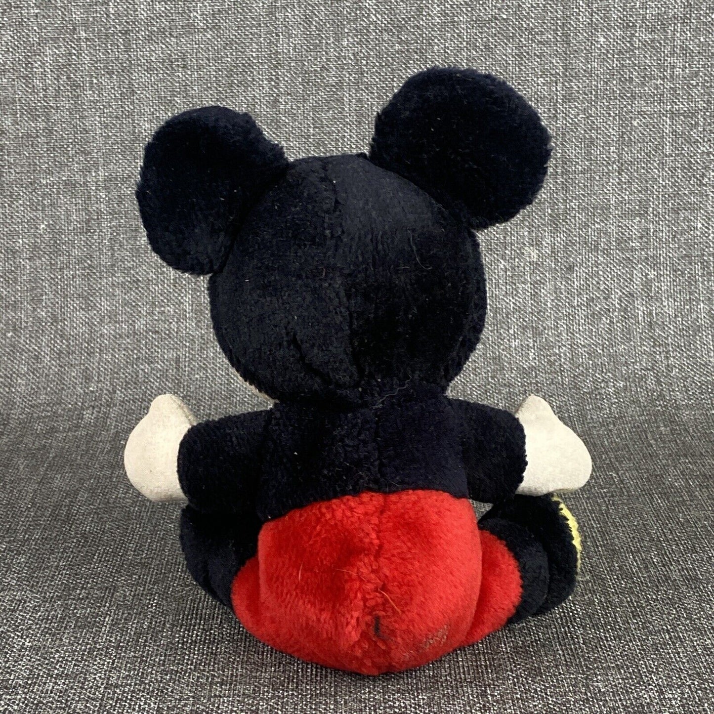 Vintage Mickey Mouse Plush Stuffed Animal Toy Doll Walt Disney World Disneyland