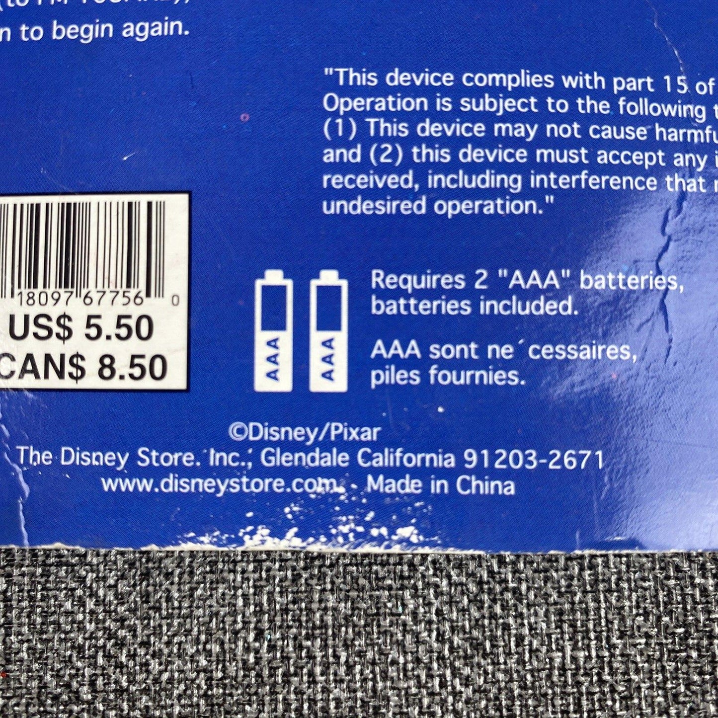 Toy Story And Beyond Buzz Lightyear FM Auto Scan Radio NEW Disney Store