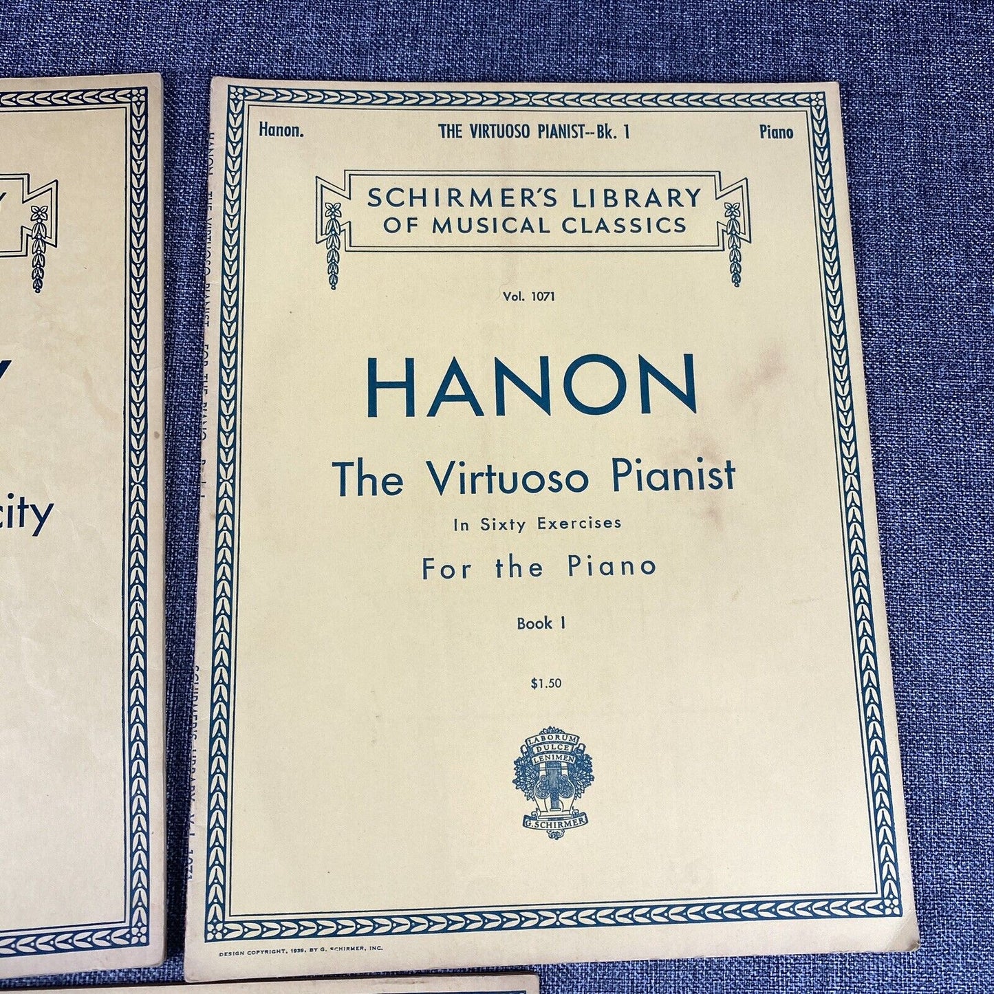 Virtuoso, Velocity, Fantansie Pianist Piano Sheet Music Book Exercises Schirmer