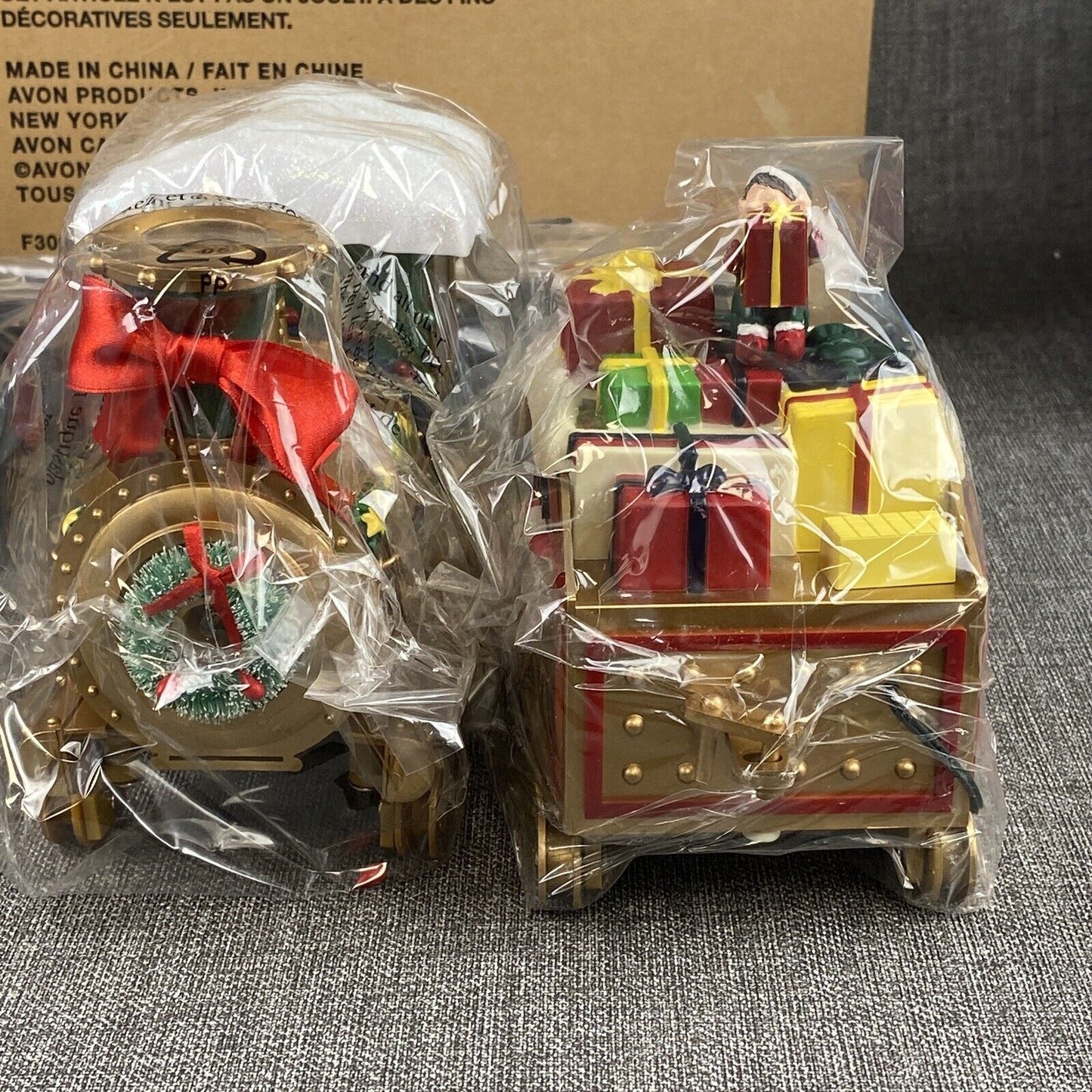 North Pole Express MUSICAL Train Set NOS