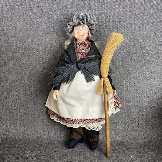 Vintage Effanbee Faith Wick Witch 18" Tall Doll