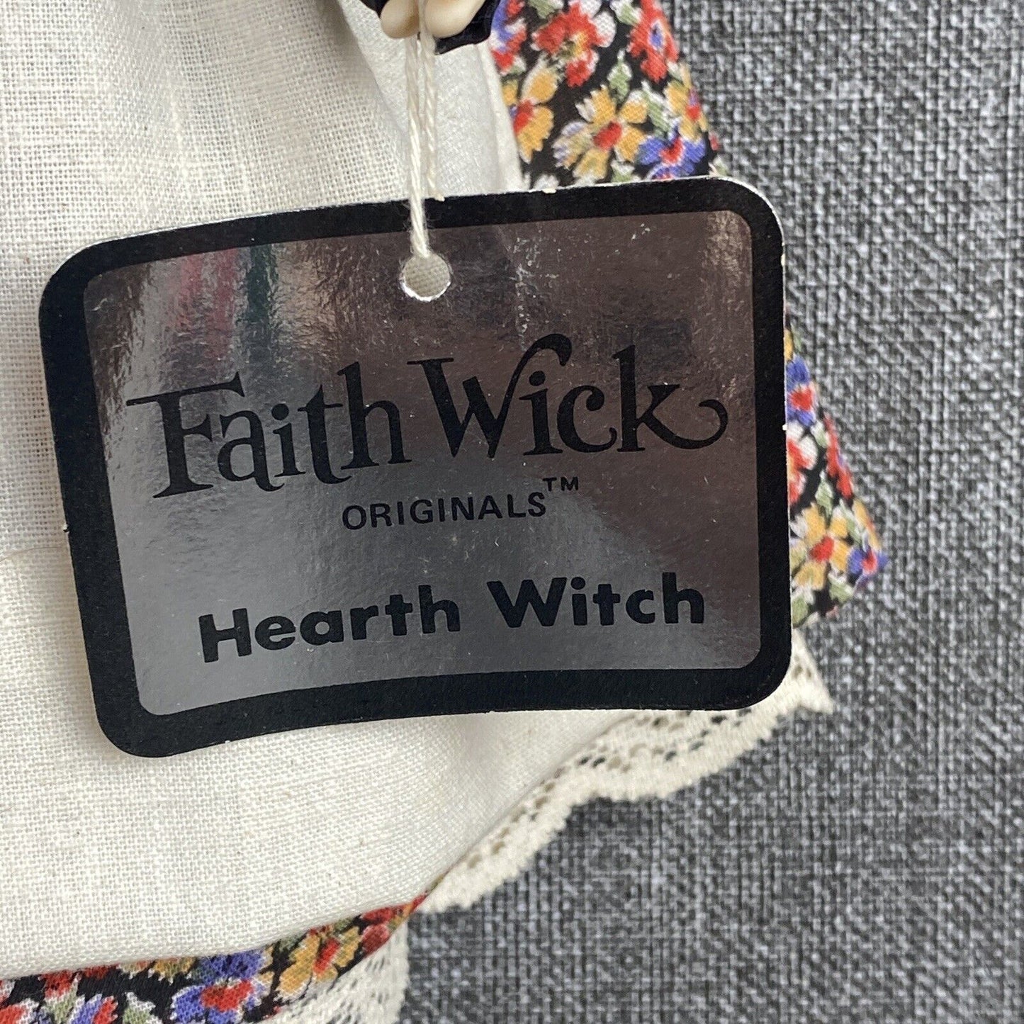 Vintage Effanbee Faith Wick Witch 18" Tall Doll