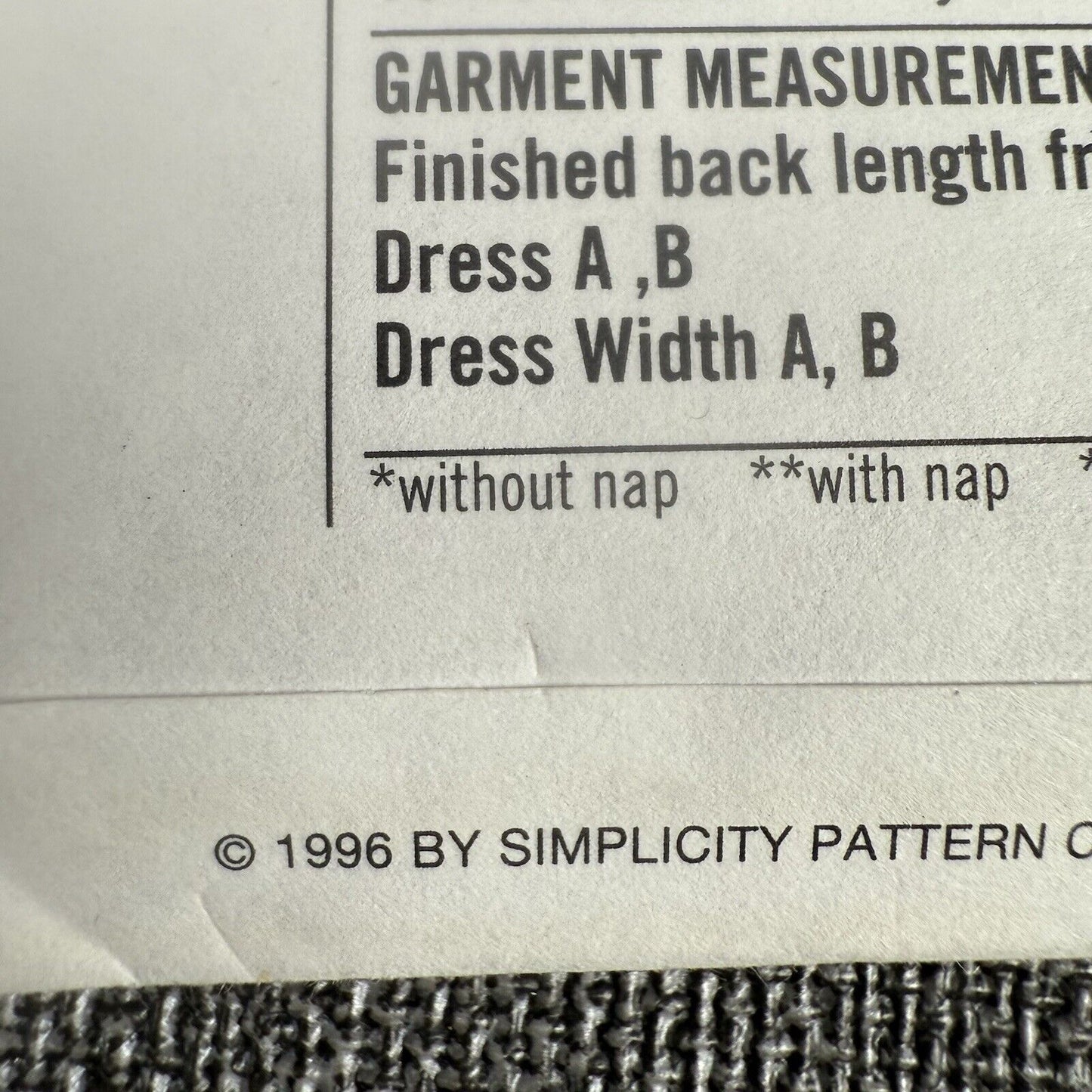 Vintage Simplicity 7402 Jessica McClintock Dress pattern Sz AA 7/8/10 1996 UNCUT