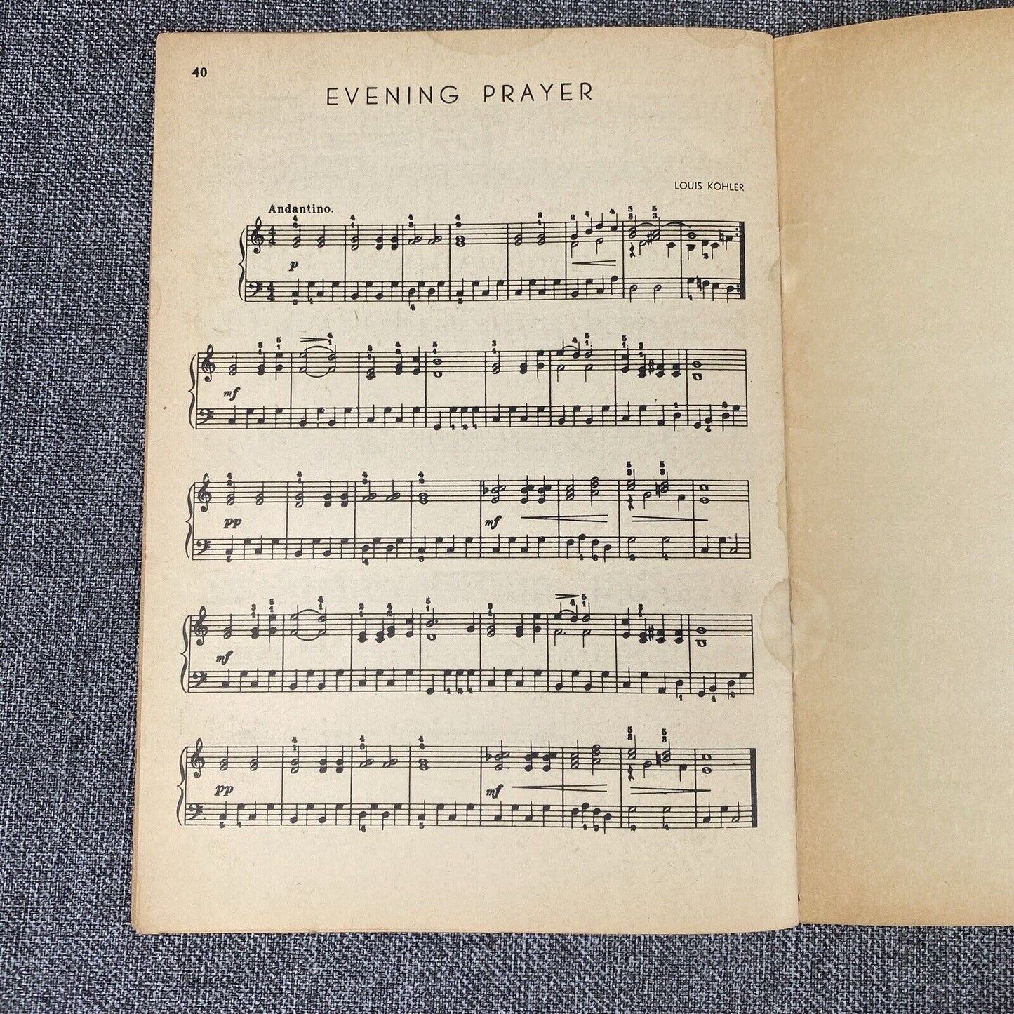 Treasure Chest The Young Pianist Book 1 , published in 1940