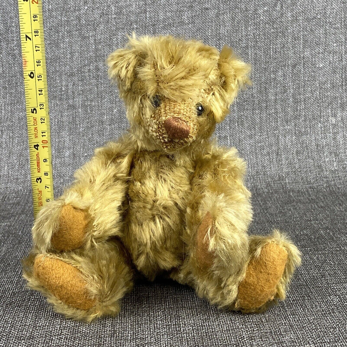 Lee Middleton Bear Plush 7" Sitting 10" Long Ohio