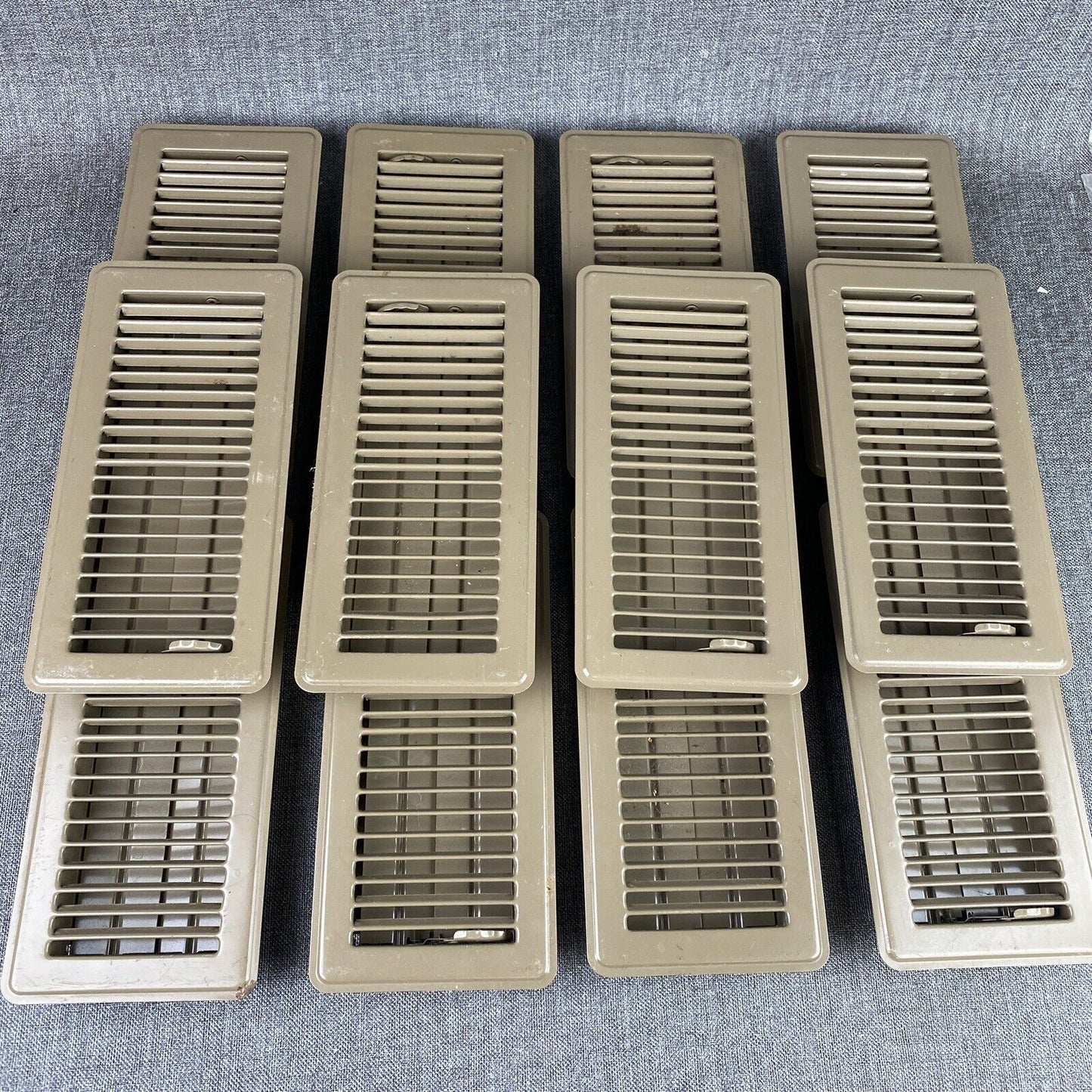 Floor Vent Covers 4X10'' Air Vent Covers ... 12 Pcs Floor Register 4X10 Inch