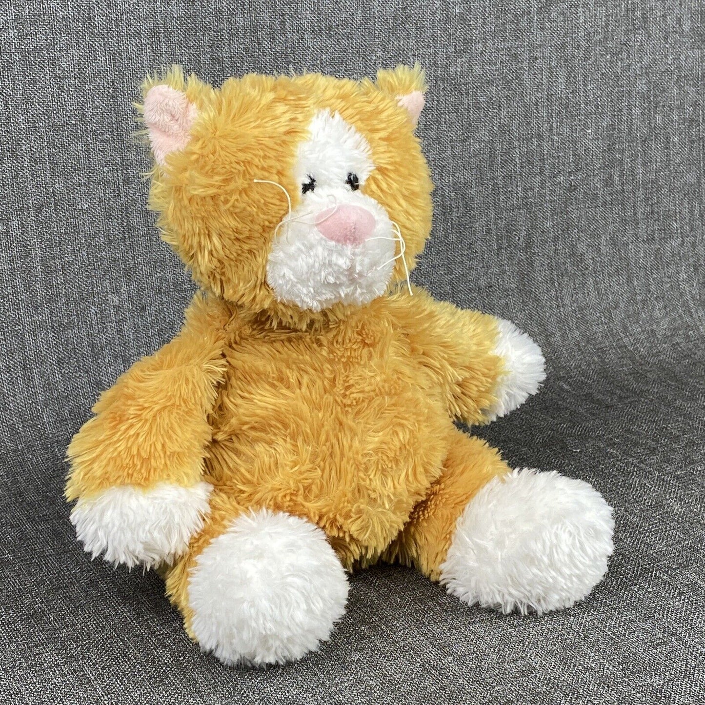 Vintage Aurora Ginger Cat Soft Plush 12"