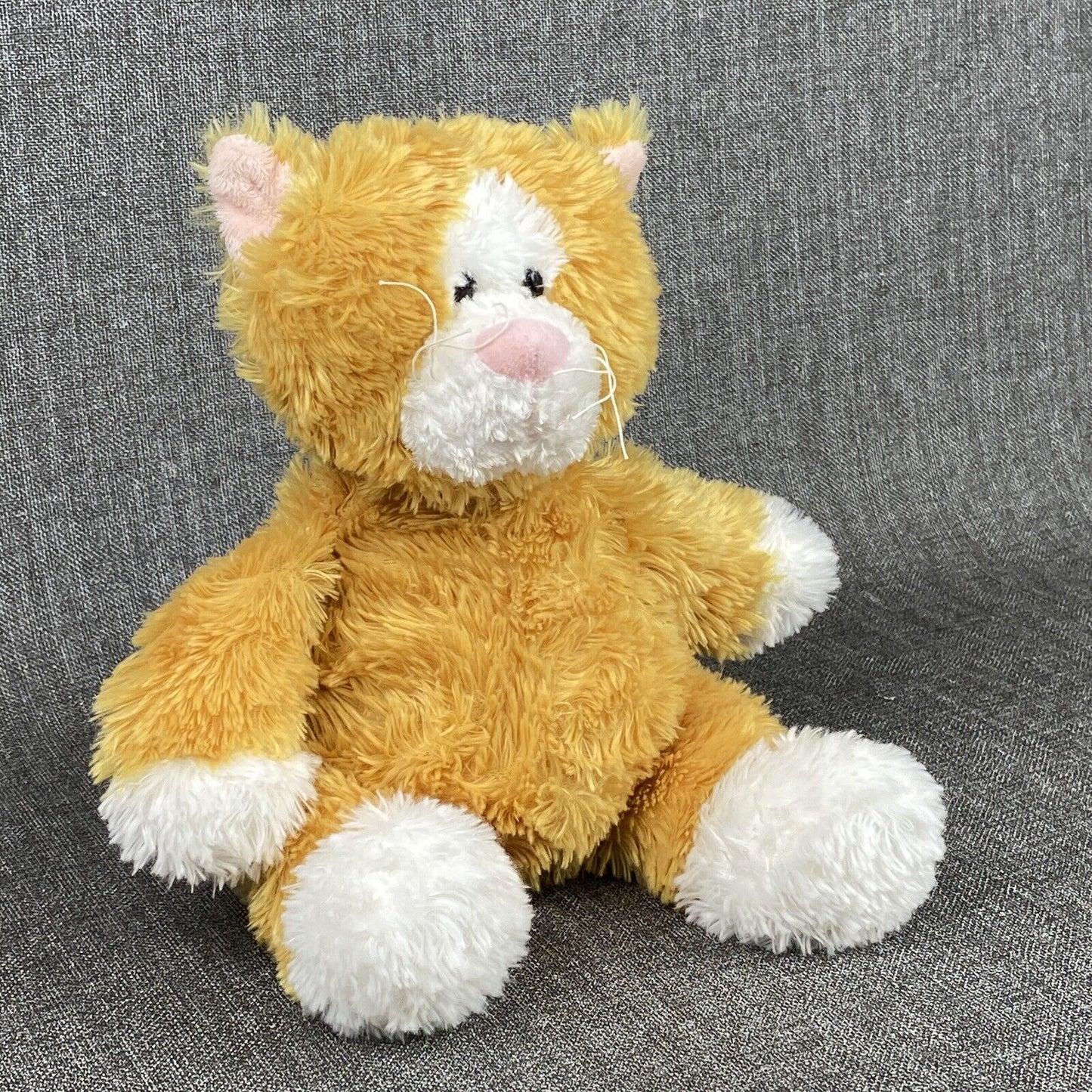 Vintage Aurora Ginger Cat Soft Plush 12"