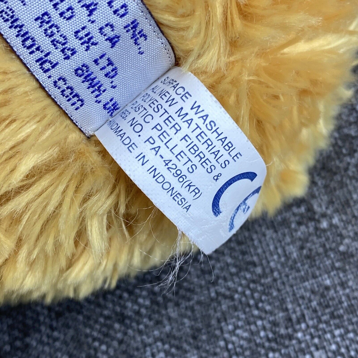 Vintage Aurora Ginger Cat Soft Plush 12"