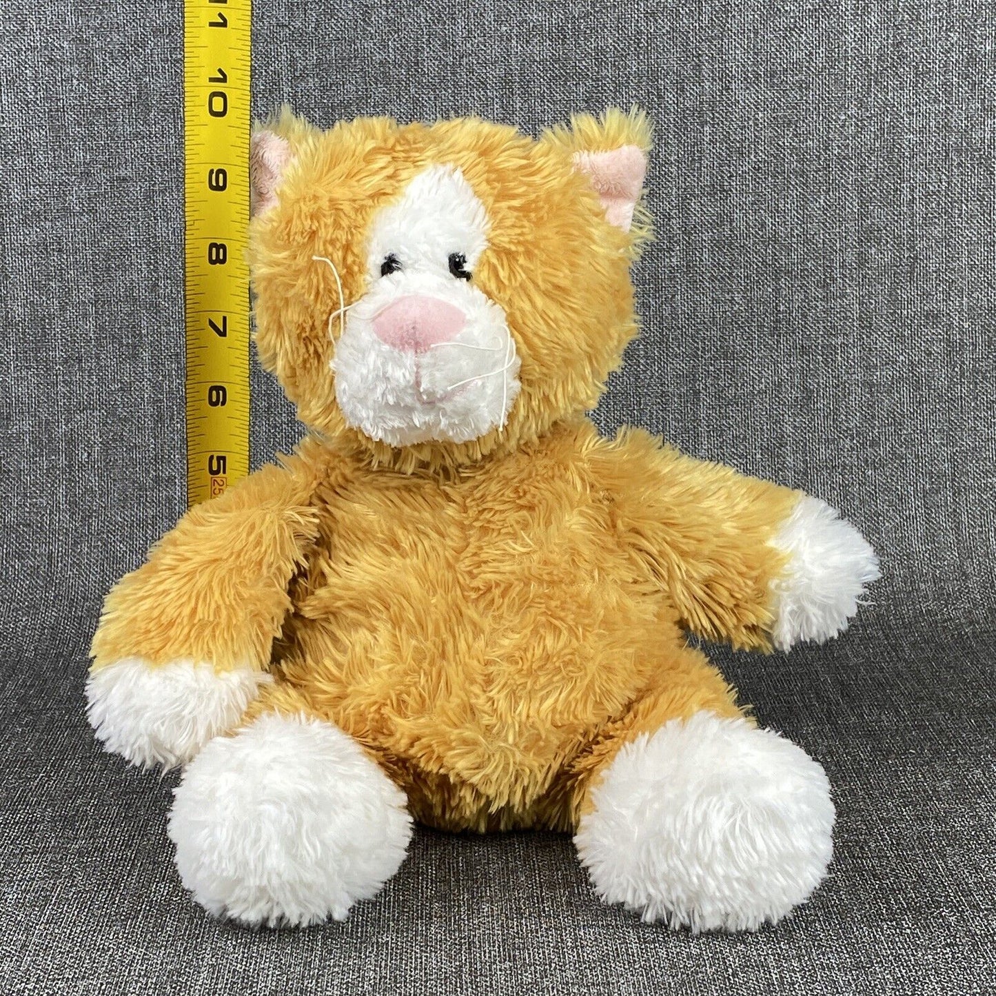 Vintage Aurora Ginger Cat Soft Plush 12"