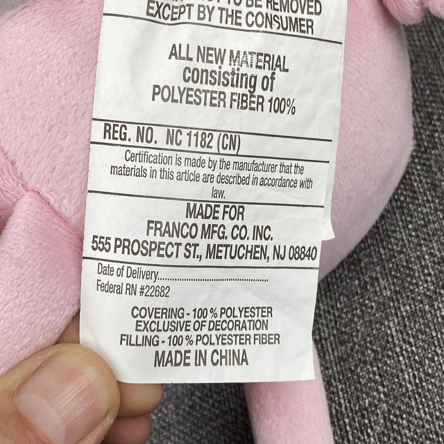 Peppa Pig Soft Plush 12" clean