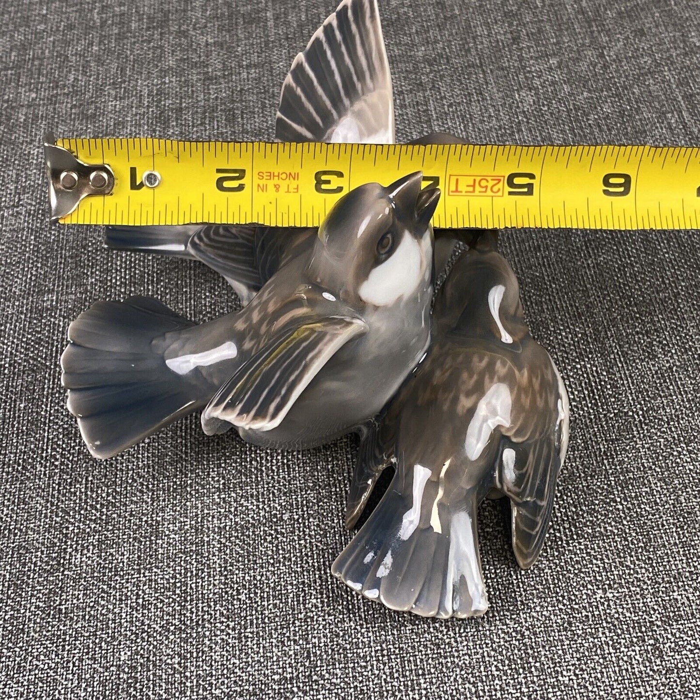 Bing and Grondahl B&G Porcelain Sparrows Denmark 1952-1958