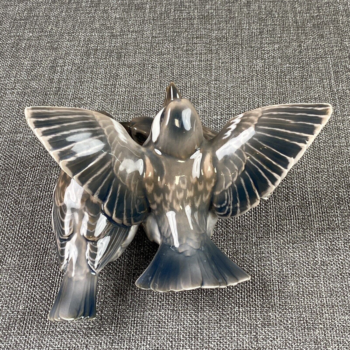 Bing and Grondahl B&G Porcelain Sparrows Denmark 1952-1958