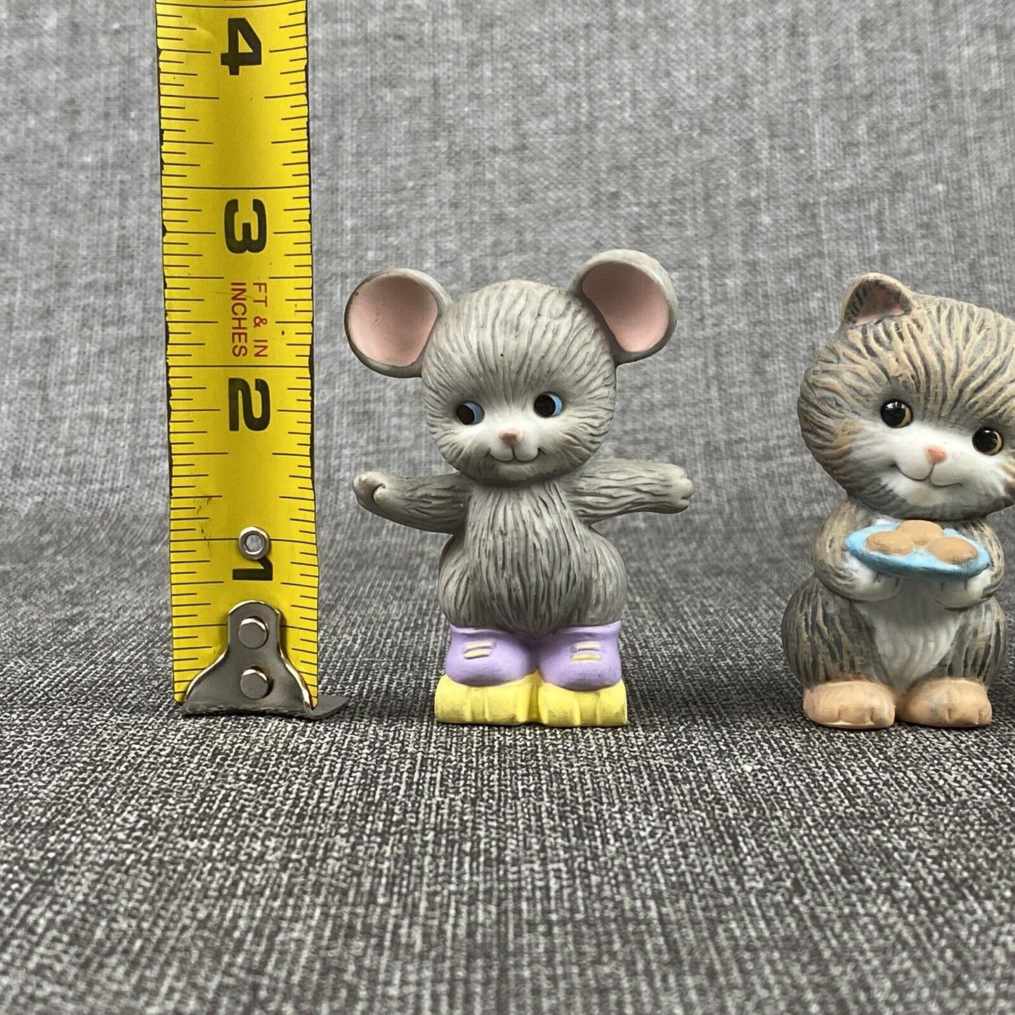 NEW Avon Fine Collectibles Best Buddies Porcelain Fig Kittens and Mouse VINTAGE