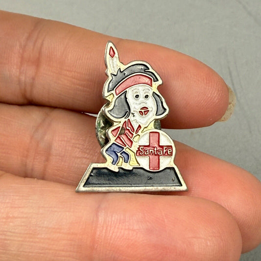 Vintage Santa Fe Lapel Hat Pin