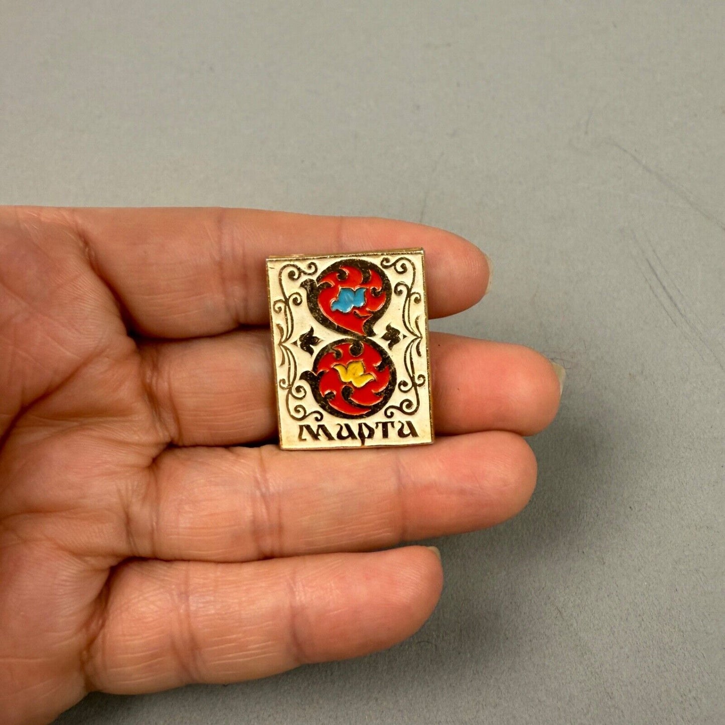 Vintage Mapta Lapel Hat Pin