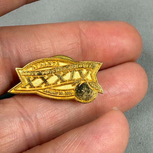 Atlanta Super Bowl 2000 XXXIV Lapel Hat Pin