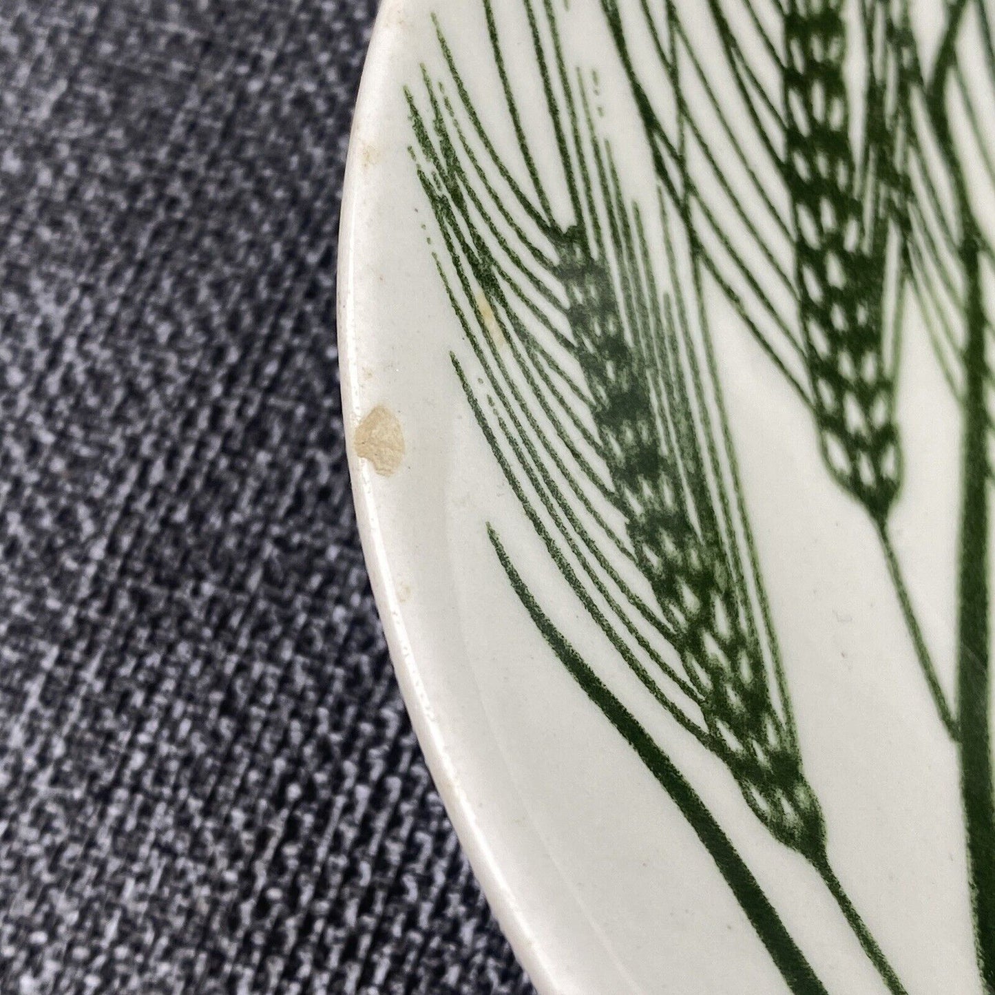 3- Vintage 1954 Homer Laughlin Americana Green Wheat Fruit Bowls 5.5 inches
