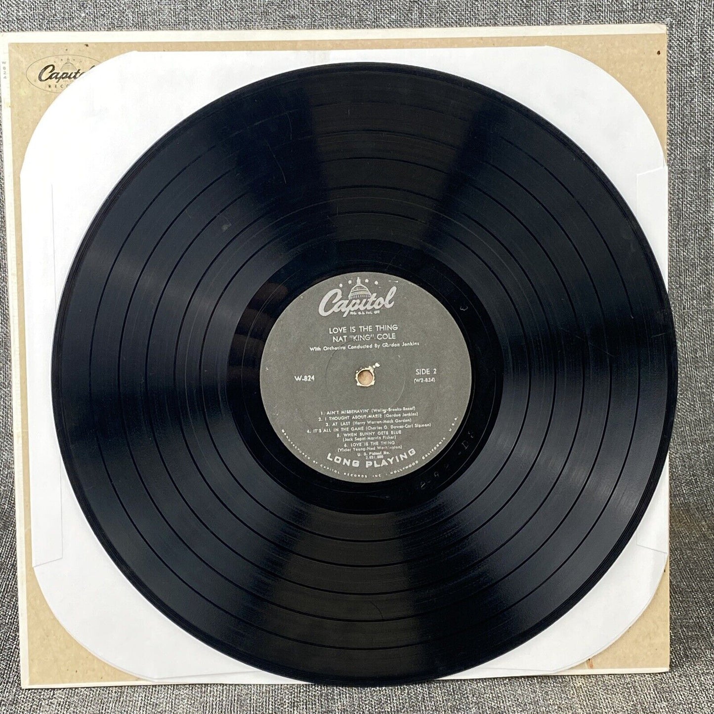 NAT KING COLE Love is the Thing - Vinyl Record by Capitol Records