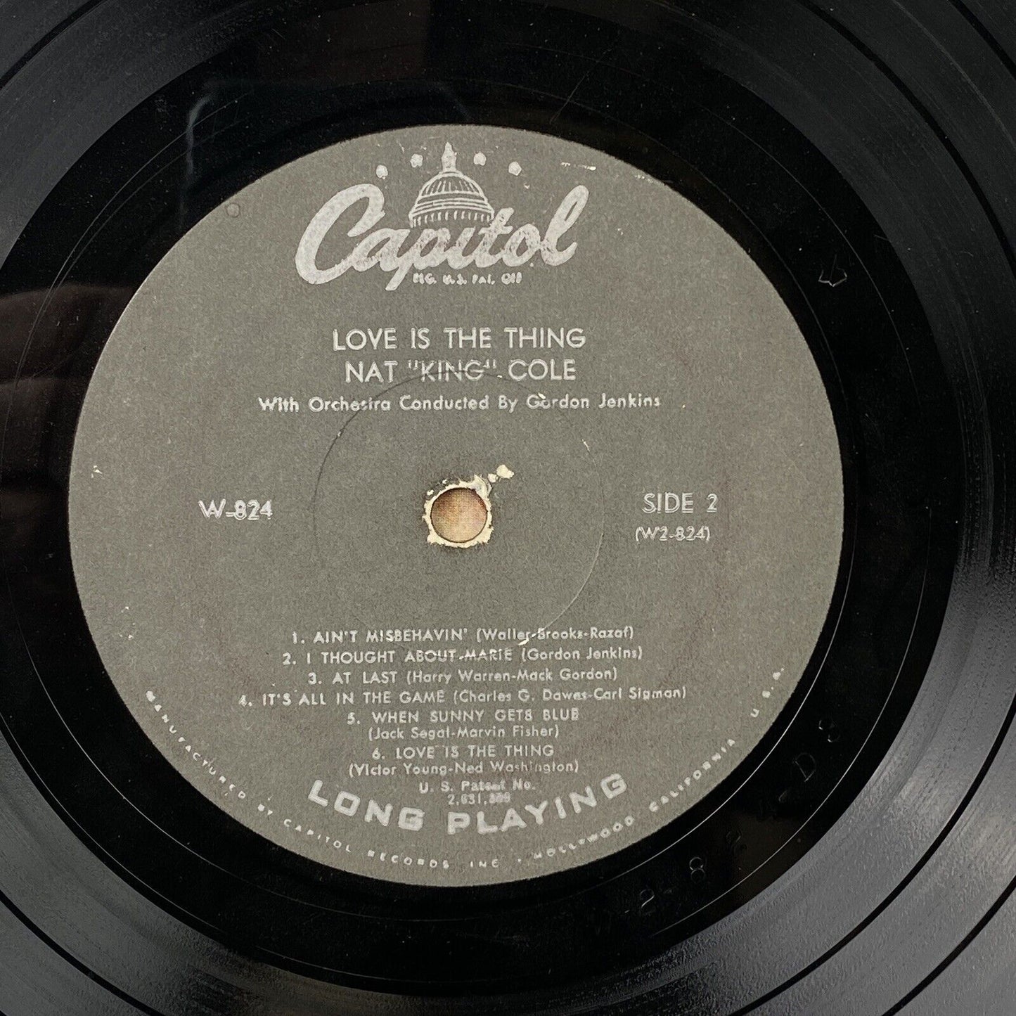 NAT KING COLE Love is the Thing - Vinyl Record by Capitol Records