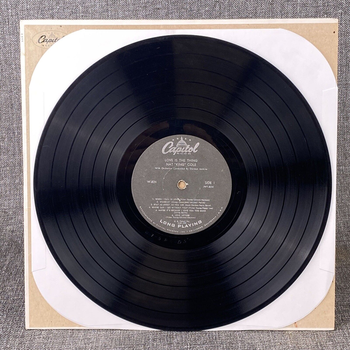 NAT KING COLE Love is the Thing - Vinyl Record by Capitol Records