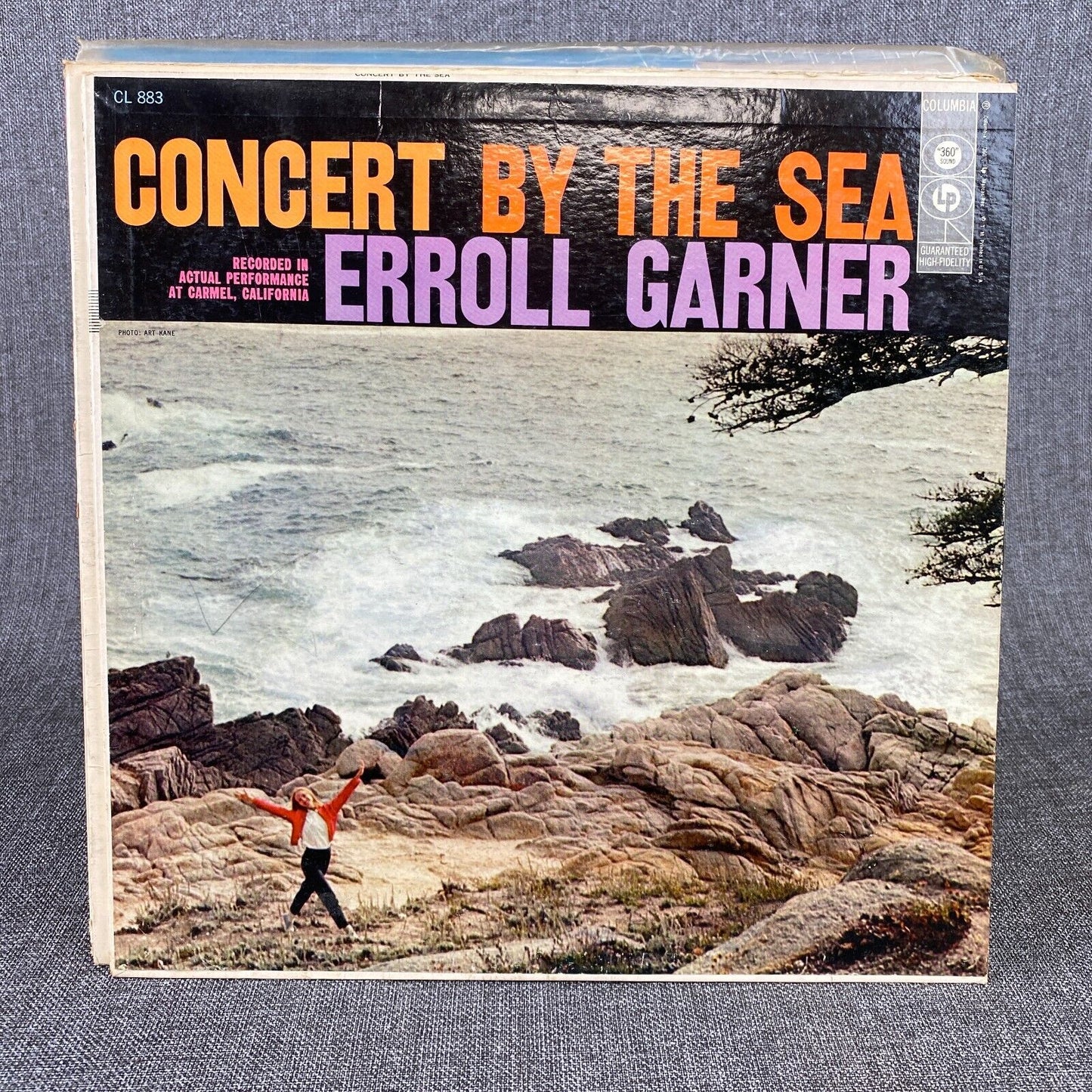 Concert By The Sea Erroll Garner Columbia Six-Eye Vinyl LP Record