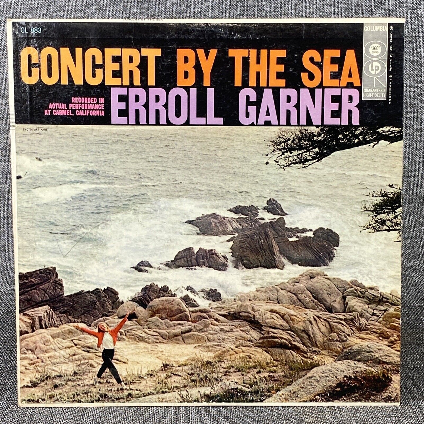 Concert By The Sea Erroll Garner Columbia Six-Eye Vinyl LP Record