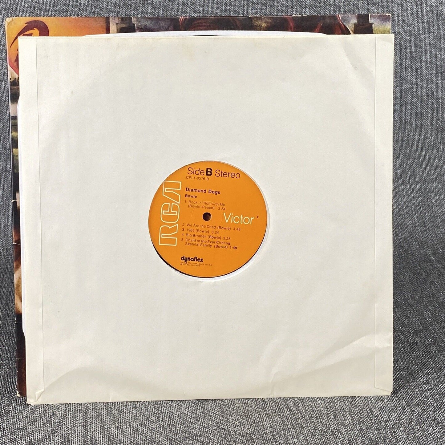 David Bowie Diamond Dogs Gatefold Vinyl LP Record 1974