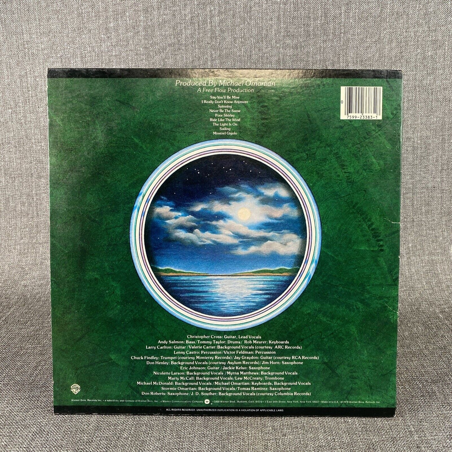 Christopher Cross 1979 Yacht Rock Classic Vinyl LP Record