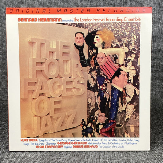 Bernard Herrmann The Four Faces of Jazz Vinyl LP Album Original Master Recording